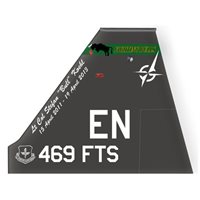 469 FTS T-38 Airplane Tail Flash
