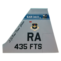 435 FTS T-38 Airplane Tail Flash 