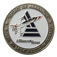 Spirit of Alliance Silver Challenge Coins