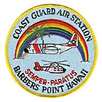 CGAS Barbers Point MH-65D Airplane Tail Flash