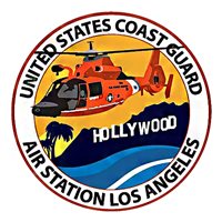 CGAS Los Angeles MH-65D Airplane Tail Flash