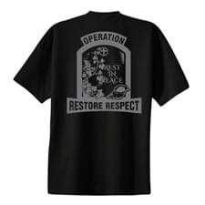 ORR PC61 Black T-Shirt Back Design
