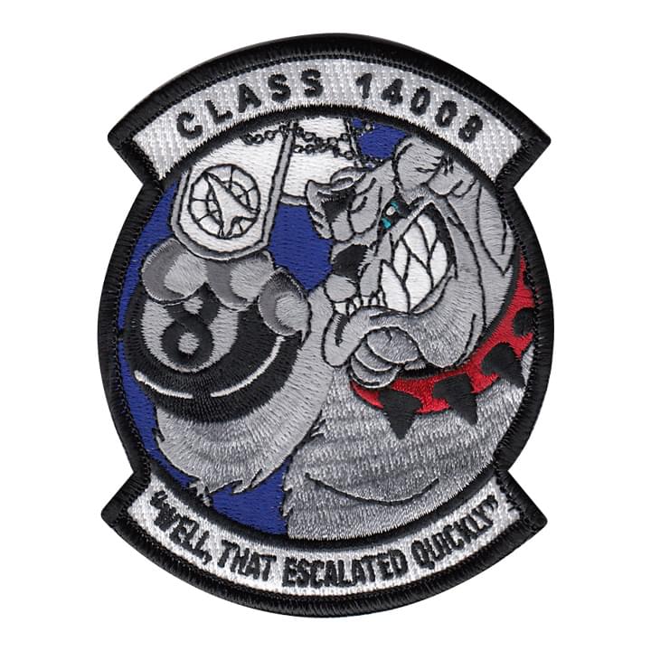 USAF Undergraduate Air Battle Manager Training Class 14008 Patch