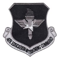 Gray Air Education and Training Command Patch