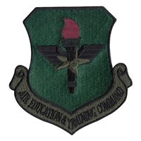 Subdued Air Education and Training Command Patch