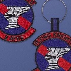 9th Attack Squadron Keychain