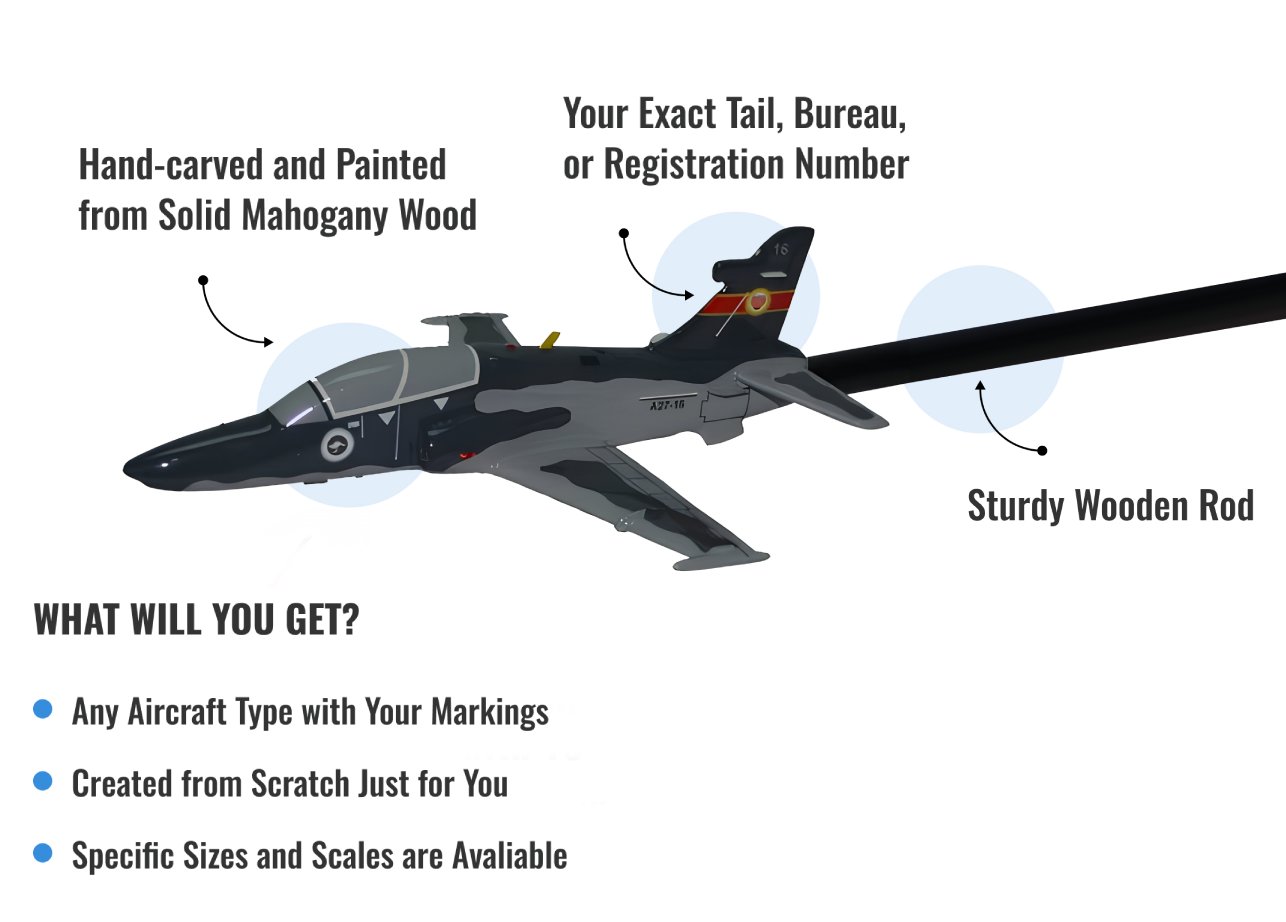 Design Your Own Airplane Model Briefing Sticks - What Will You Get?