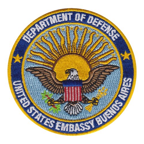 United States Department of Defense Embassy Buenos Aires Argentina patch