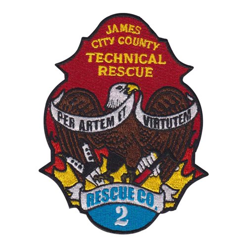 JAMES CITY COUNTY FIRE DEPARTMENT PATCH