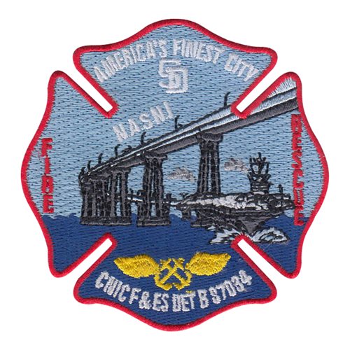 CNIC FIRE & EMERGENCY SERVICES DET B PATCH