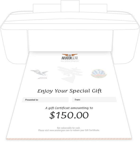 printer with gift certificate