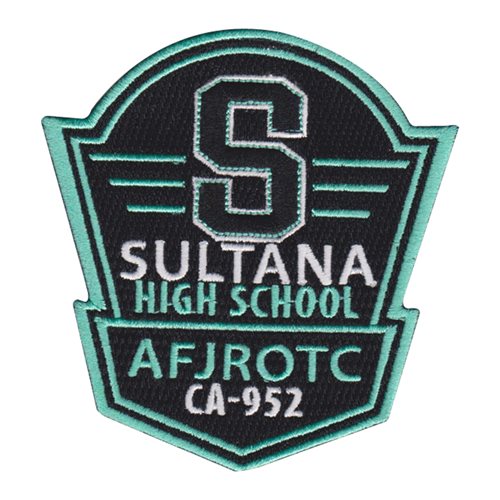 AFJROTC SULTANA HS BLACK PATCH