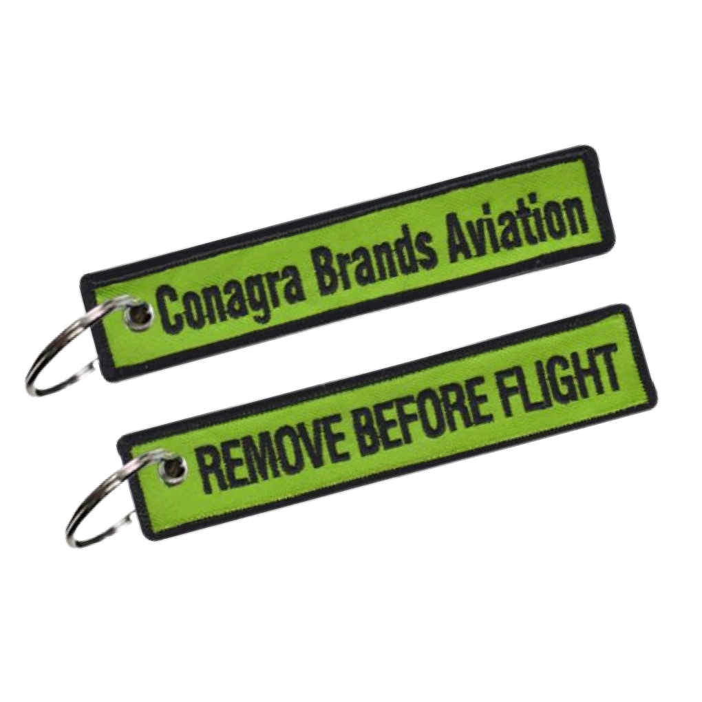 Custom Jet Tags, Key Flags & Remove Before Flight Keychains