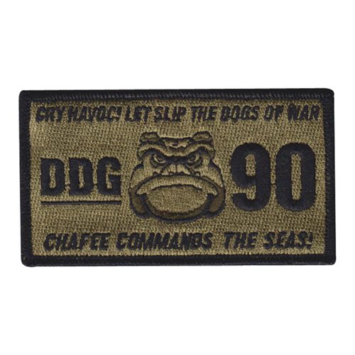 USS CHAFFE U.S. NAVY CUSTOM PATCHES