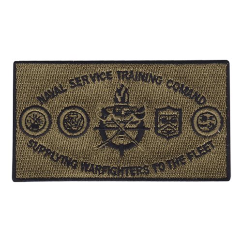 NAVAL SERVICE TRAINING COMMAND U.S. NAVY CUSTOM PATCHES