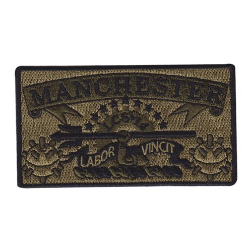 MANCHESTER U.S. NAVY CUSTOM PATCHES