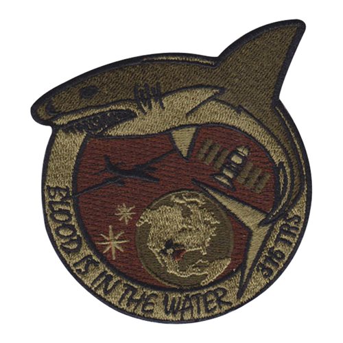 316 TRS BLOOD IS IN THE WATER OCP PATCH