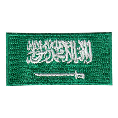 SAUDI ARABIA FLAG PENCIL PATCH