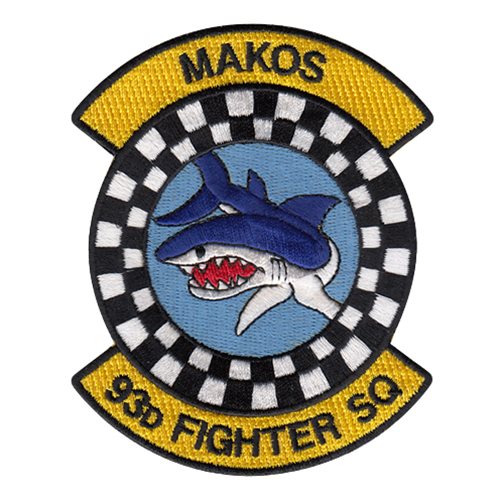 93rd Fighter Squadron patch